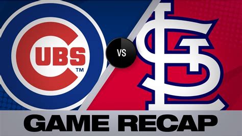 cardinals vs cubs score yesterday